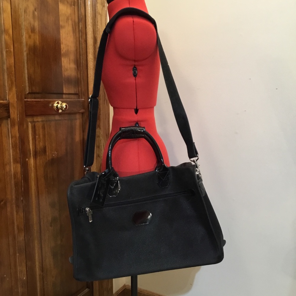 Jack Georges carryon / large purse, NWT, lifetime warranty, leather
